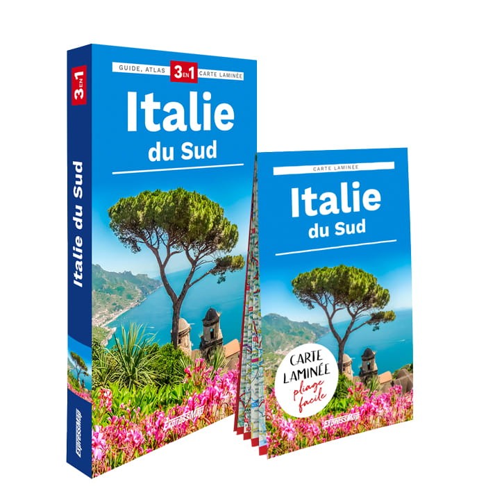 Italie du Sud ; guide 3en1 ExpressMap