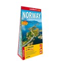 Norvège (Norway) ; carte routière et touristique, laminée 1 : 1 000 000