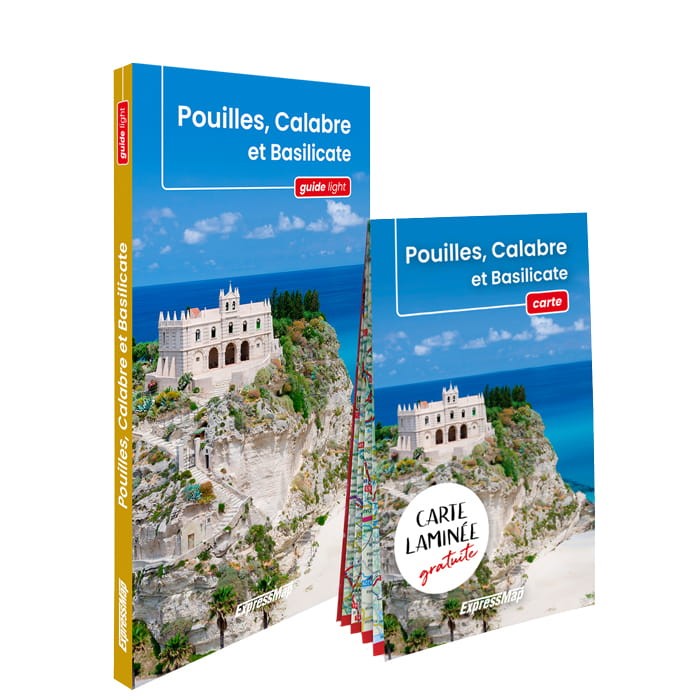 Pouilles, Calabre et Basilicate ; guide light ExpressMap
