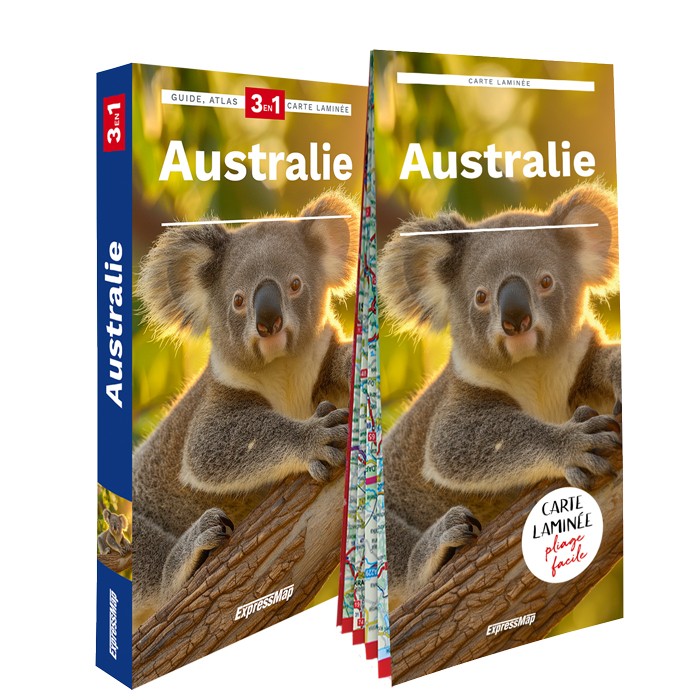 Australie (Australia) ; guide 3en1 ExpressMap