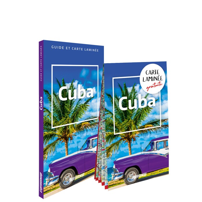 Cuba ; guide et carte laminée ExpressMap
