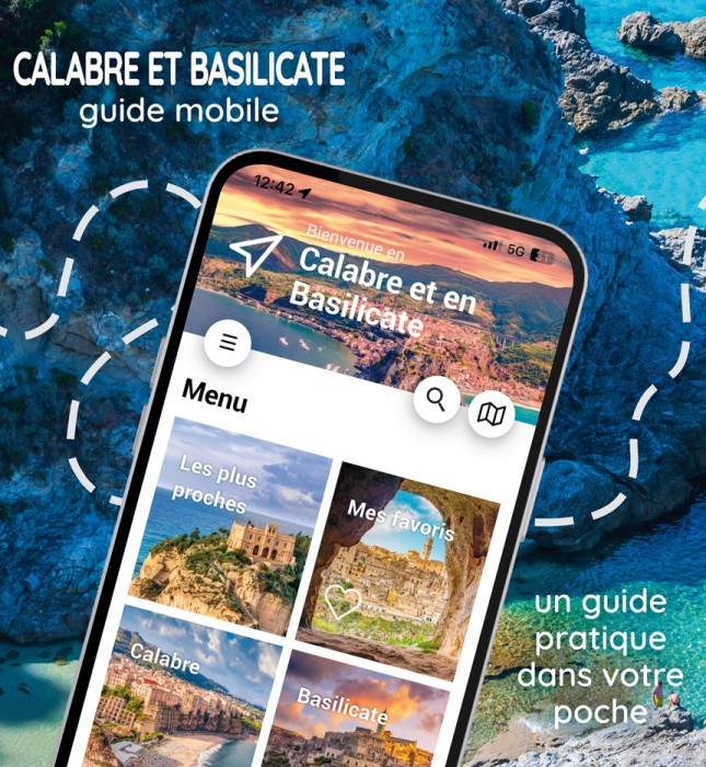 Calabre et Basilicate ; guide mobile ExpressMap