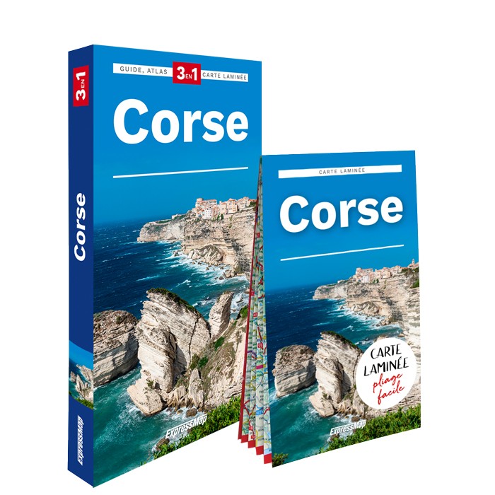 Corse ; guide 3en1 ExpressMap