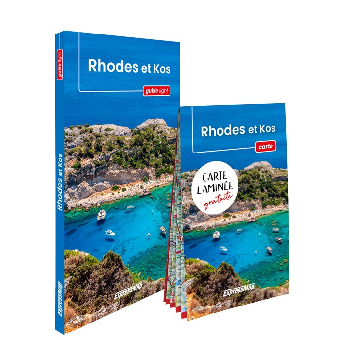 Rhodes et Kos ; guide light ExpressMap