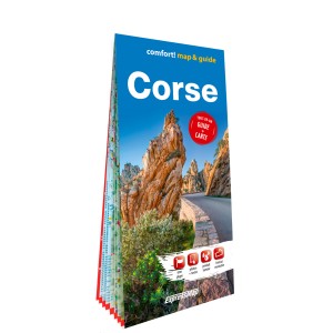 Corse ; map&guide (guide et carte), laminée