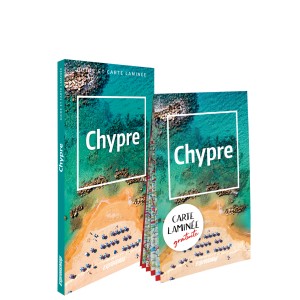 Chypre ; guide et carte laminée