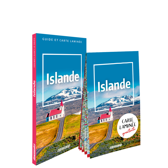 Islande ; guide et carte laminée ExpressMap