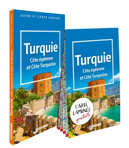 Turquie. Côte égéenne et Côte Turquoise ; guide et carte laminée