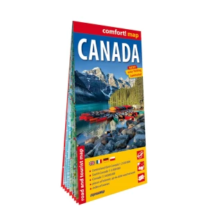 Canada ; carte routière et touristique, laminée 1 : 2 500 000, 1 : 5 500 000, 1 : 10 000 000