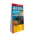 Grande-Bretagne et Irlande (Great Britain and Ireland) ; carte routière et touristique, laminée 1 : 950 000
