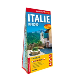 Italie du Nord ; carte routière, laminée 1 : 650 000