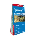 Pyrénées ; carte routière et touristique, en papier 1 : 300 000
