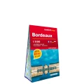 Bordeaux ; plan de ville, laminée, format poche 1 : 15 000