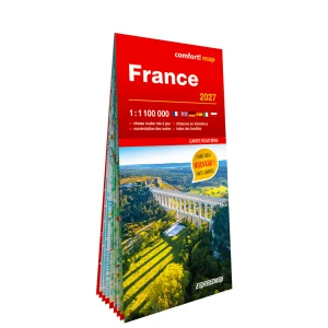 France 2026 ; carte routière, laminée 1 : 1 100 000