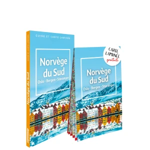 Norvège du Sud. Oslo, Bergen, Stavanger ; guide et carte laminée