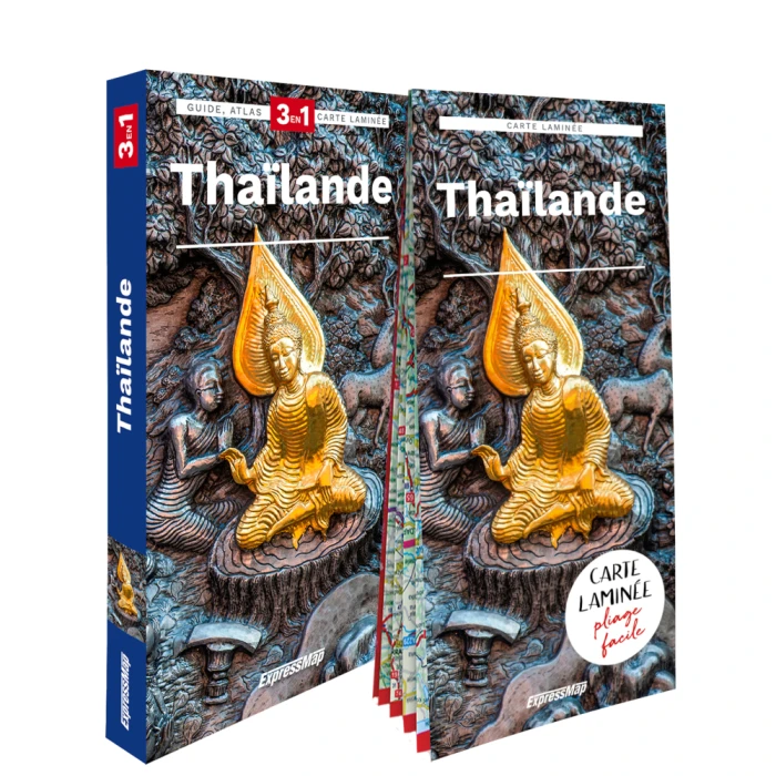 Thaïlande ; guide 3en1 ExpressMap