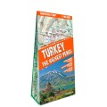 Turquie les Plus Hauts Sommets (Turkey. The Highest Peaks) ; carte de trekking, laminée 1 : 100 000