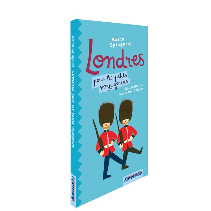 Londres pour les petits voyageurs ; guide pour enfants ExpressMap