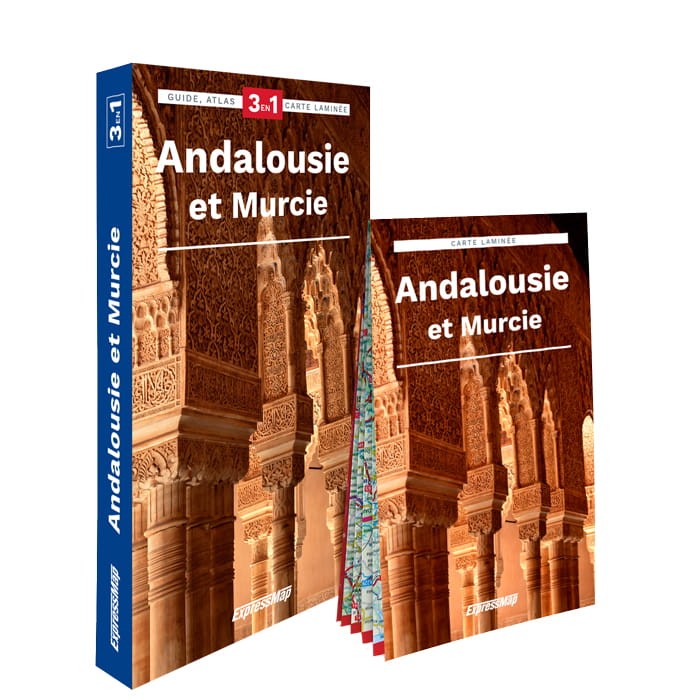 Andalousie et Murcie ; guide 3en1 ExpressMap
