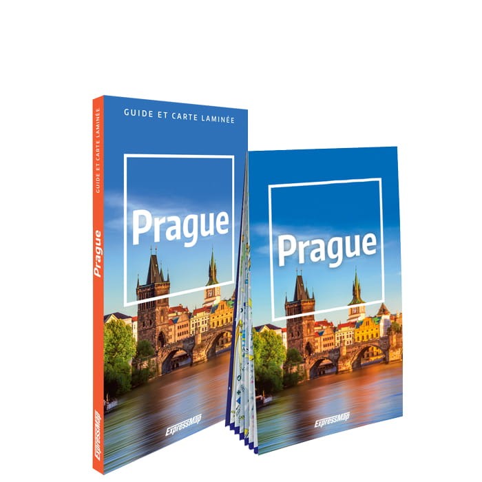 Prague ; guide et carte laminée ExpressMap