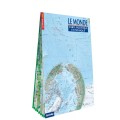 Monde ; carte XXL politique et physique, laminée 1 : 31 000 000