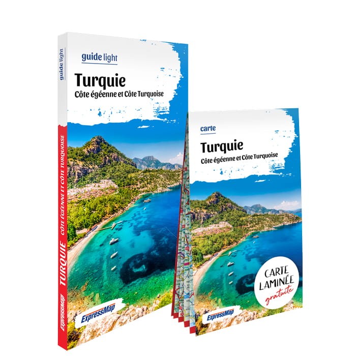 Turquie. Côte égéenne et Côte Turquoise ; guide light ExpressMap